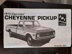 AMT Ertl 1972 Chevrolet Fleetside Model Car Kit 1:25 ~ Sealed bags