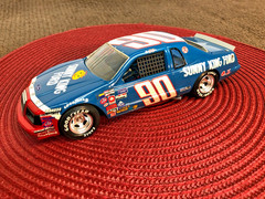 MONOGRAM 1/24 SUNNY KING #90 ’85 T-BIRD STOCK CAR FACTORY BUILT BOX ART MODEL