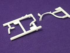 1969 Dodge Charger RADIATOR HOSES & HEATER HOSES for Revell 1:25 Model Kit 69