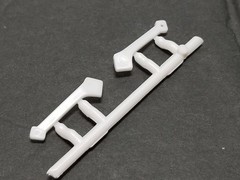 67 Shelby GT350 COWL BRACES from AMT 1:25 Model Kit 1967 Ford Mustang