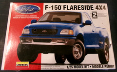 1995 LINDBERG 1:25 FORD F-150 FLARESIDE 4X4 SEALED PLASTIC MODEL KIT