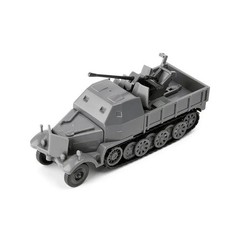 1/72 Military Vehicle Model Kit Plastic Assembly Tank Truck Toy Set