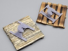 5th wheel hitch for pickup trucks for 1/24 and 1/25 scale model cars
