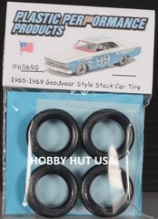 #6569G – 1965-1969 Goodyear Style 10″ Stock Car Tires – PPP – 1/25 Scale – L@@K
