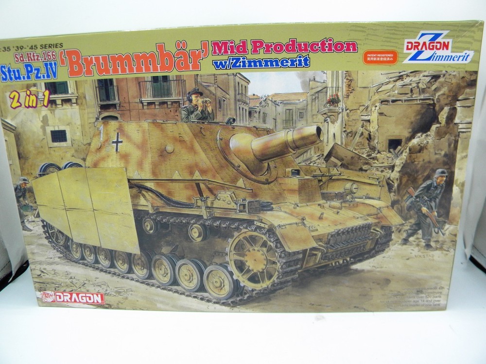 Dragon Stu.Pz.IV Brummbar Mid w/Zimmerit #6500