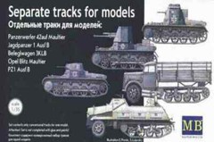 Separate Caterpillar Tracks Plastic model kit Scale 1/35 Master Box 3505