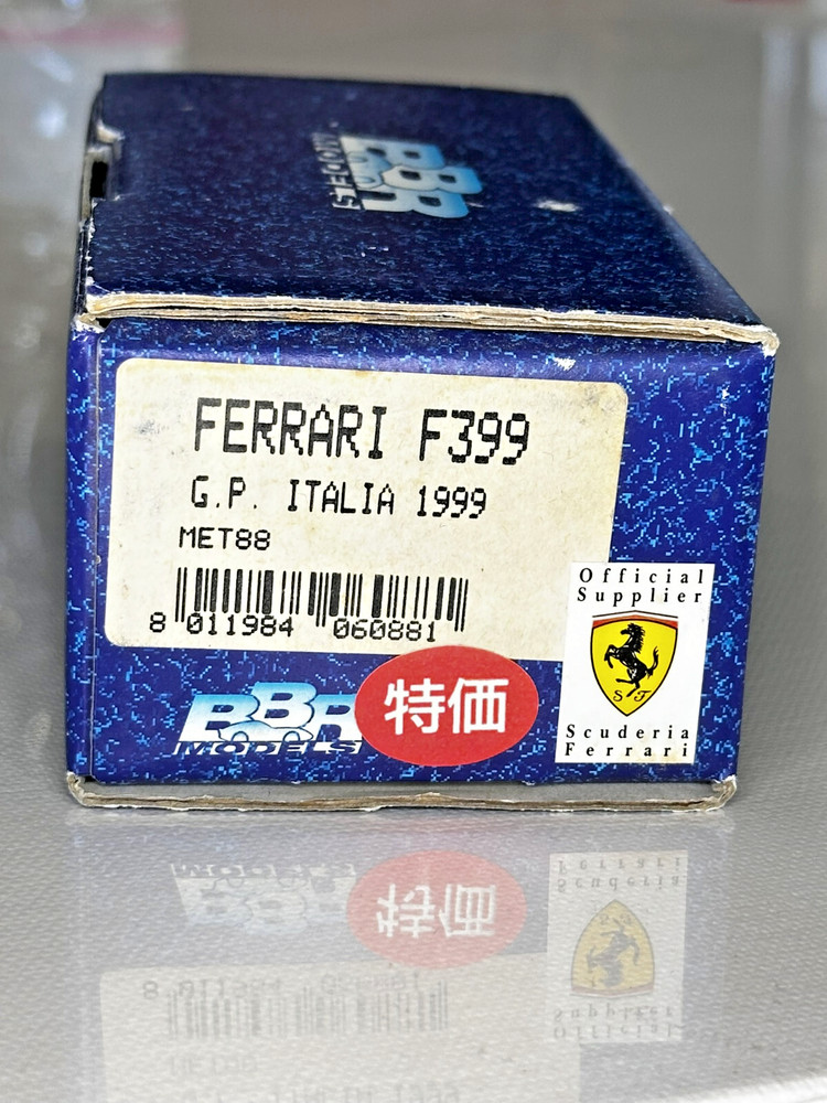 Ferrari F399 G.P. Italia 1999 1/43 BBR model kit – not Tameo/Provence/Meri Kits