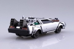 Back To The Future Part III pullback model kit 1:43 snap DeLorean time machine