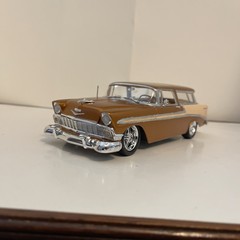 1956 Chevy Nomad Station Wagon Built Model Car 1/25 ￼