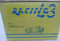 RACING 43 RK 13 BENETTON 91 F1 RACE CAR MORE 1:43 kits LISTED ITALY
