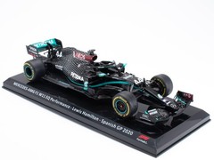 1/24 Scale Formula 1 Miniature Car – Mercedes-AMG F1 W11, Lewis Hamilton, Spanis
