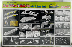 DRAGON MODEL 6786 Sd.Kfz.234/3 mit 7.5cm KwK Premium Edition w/Photo-Etched part