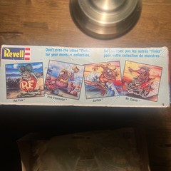 1990 Revell Surf Fink Ed “Big Daddy” Roth Model Kit Sealed Box Wear