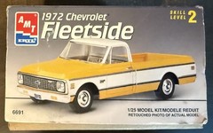 A10E AMT Ertl 1972 Chevrolet Fleetside Model Car Kit 1:25 6691 ~ Sealed bags