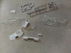 Revell GM Performance Olds Pro Stock Car 1/25 (Incomplete Model Kit) Lot 2