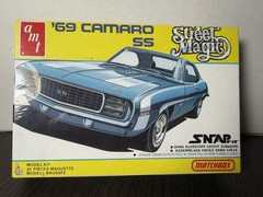 AMT Model Kit ‘69 Camaro SS Street Magic Matchbox 1:43 New 1981 Sealed Mint Box!