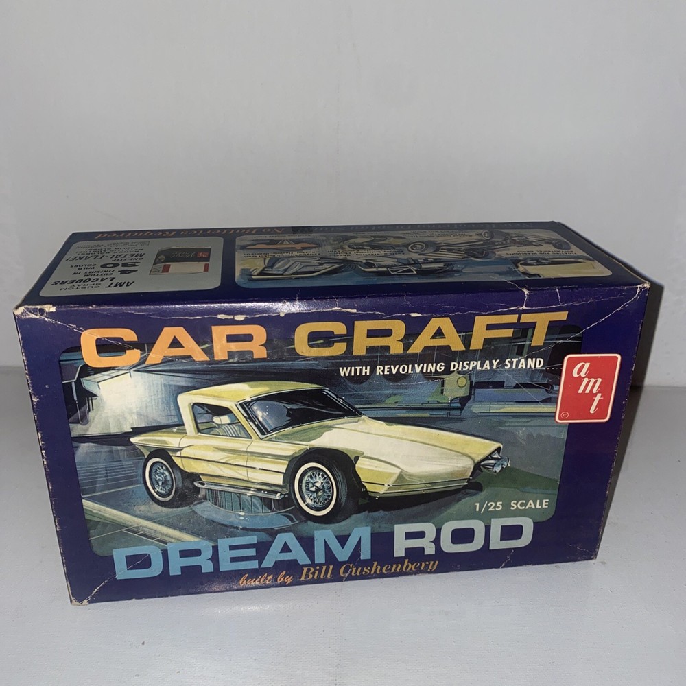 AMT Car Craft Dream Rod By Bill Cushenbery car model kit