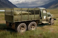 Hobby Boss 1/35 US GMC CCKW-352 Wood Cargo Truck Model Kit 83832