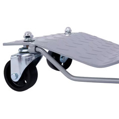4Pack 6000Lb Capacity Gray Heavy Duty Mechanics Creeper Seat with Brakes