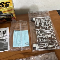 AMT CHEVY NOVA SS PRO STOCKER PLASTIC MODEL CAR KIT 1:25 SCALE SEALED BAGS
