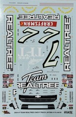 2024 Kyle Busch’s Realtree Silverado 1/24 Decals JWTBM
