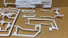 1964 Dodge 330 COMPLETE CHASSIS & DRIVESHAFT 1/25 Lindberg NEW Model Kit PARTS