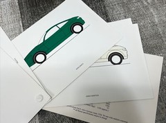 Vintage 1980s-90s Miniature Scale Model Car Automobile Catalog Lot Auto Sales