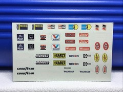 FORD CHEVY DODGE WILLYS HOT ROD GASSER MODEL DECAL ORIGINAL 1988 Sheet