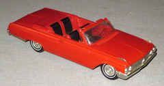 1962 FORD GALAXIE SUNLINER CONVERTIBLE DEALER FACTORY PROMO MODEL CAR-ORG BOX 8″