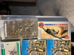 (8)REVELL 1/72 SCALE ALL NEW 7 IN BOXES 1 OUT