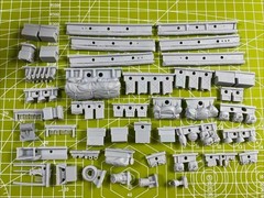 1/35 Cast Resin Sherman Rage M4 Tank Armored Fighting Vehicle External Equipm…