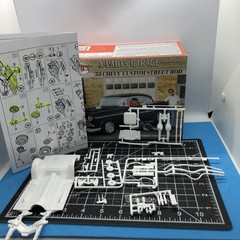 55 56 Chevy Bel Air Sedan Detailed CHASSIS W Instructions 1:25 LBR Model Parts