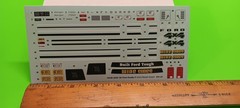 1980 Ford Dually 6 Wheel Drive 4×4 1/25 Decal Sheet Dash Ranger F250 Emblems