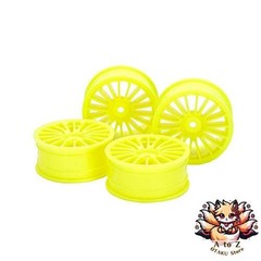 NEW Tamiya Hop-Up Options No. 1852 OP.1852 18-Spoke Wheels (4 wheels)