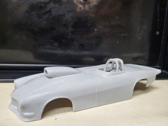 1/24 scale resin 3d printed 1973 Camaro Roadster body slot car model