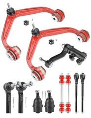 11pc Front End Suspension Kit for 2011-2019 Chevy Silverado GMC 11pc/11-19 Red