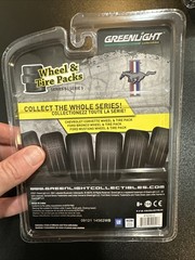 Greenlight Auto Body Shop 1:64 Wheel & Tire Pack Series 5 – Ford Mustang 16090-C