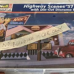 vintage Revell Monogram Highway Scenes ’37 Ford