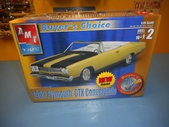 AMT ERTL MUSCLE 1969 PLYMOUTH GTX CONVERTIBLE BUYER’S CHOICE “NEW”