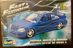 Revell Monogram Fast & Furious Honda Civic Si Coupe 1/25 Model Kit SEALED VTG