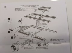 AMT 76 1976 Chevy Caprice 1/25 Tilt Back Race Car Trailer Rim Goodyear Tire
