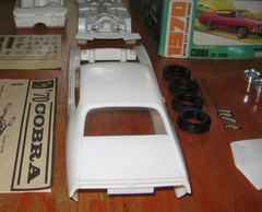 AMT 1970 Ford Torino Cobra HT Motor City Stocker Kit X854 Unpainted in Box 70