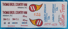 SlotCar-Fever | No. 473 | 1:24 #11 Thomas Bros. Country Ham Decals