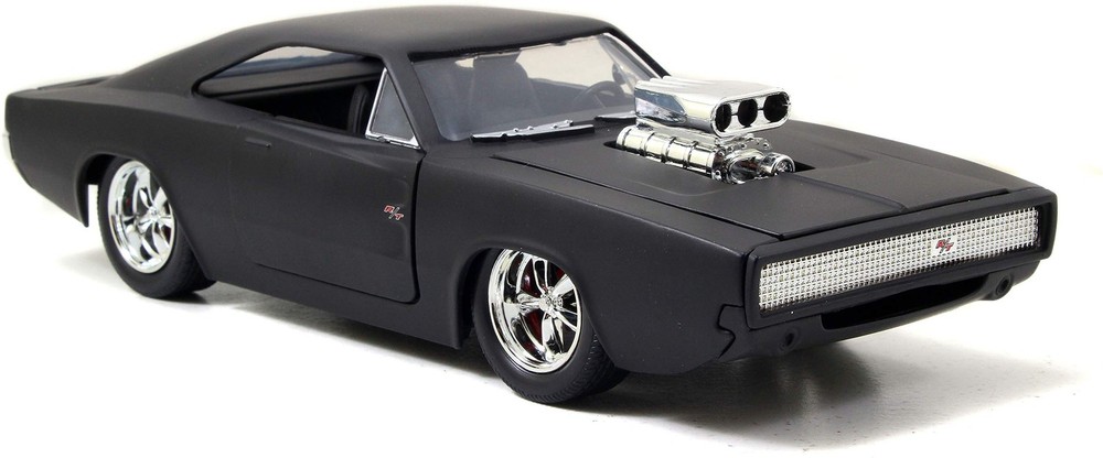 1:24 FAST & FURIOUS DIECAST MINICAR DOM’S 1970 DODGE CHARGER R/T (MATTE BK) [Par