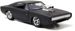 1:24 FAST & FURIOUS DIECAST MINICAR DOM’S 1970 DODGE CHARGER R/T (MATTE BK) [Par