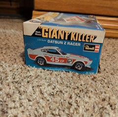 Vintage Revell 1975 “Giant Killer” Datsun Z Racer 1/25 Scale Model Kit