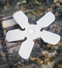 1/8th Five blade cooling fan big deuce Revell monogram 1/8 Corvette lindberg