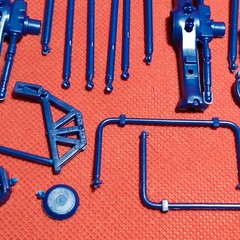 Front & Rear Suspension Ford F-150 Monster Truck 1:25 Scale Model Car Part AMT