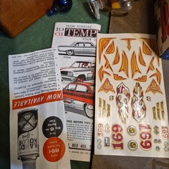 Original AMT K-6061 1961 Pontiac TEMPEST