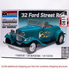 Monogram 1932 Ford Street Rod 1:24 Scale Model Car Kit Classic Cruiser